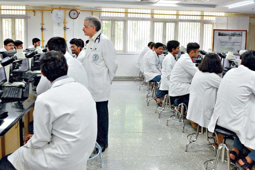 Medical laboratory at Government Medical College Patiala